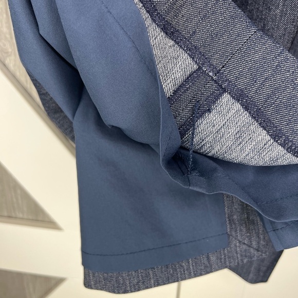 D20.10 TAHARI Arthur S. Levine NAVY TWEED STRAIGHT SKIRT  SZ 14 - Picture 8 of 10